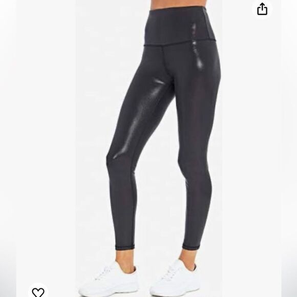 Marika Black High Rise Leggings NWT - Picture 3 of 3